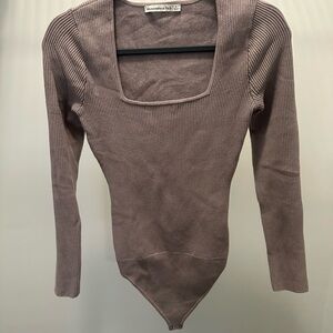 Abercrombie & Fitch Mauve Knit Top